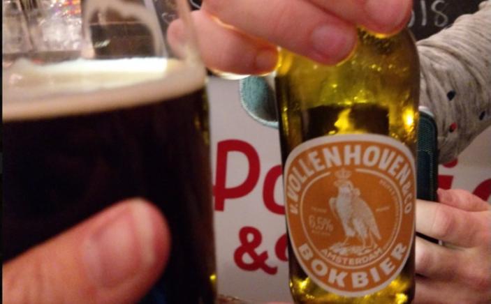 vollenhoven bokbier in glas
